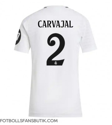 Real Madrid Daniel Carvajal #2 Replika Hemmatröja Damer 2024-25 Kortärmad